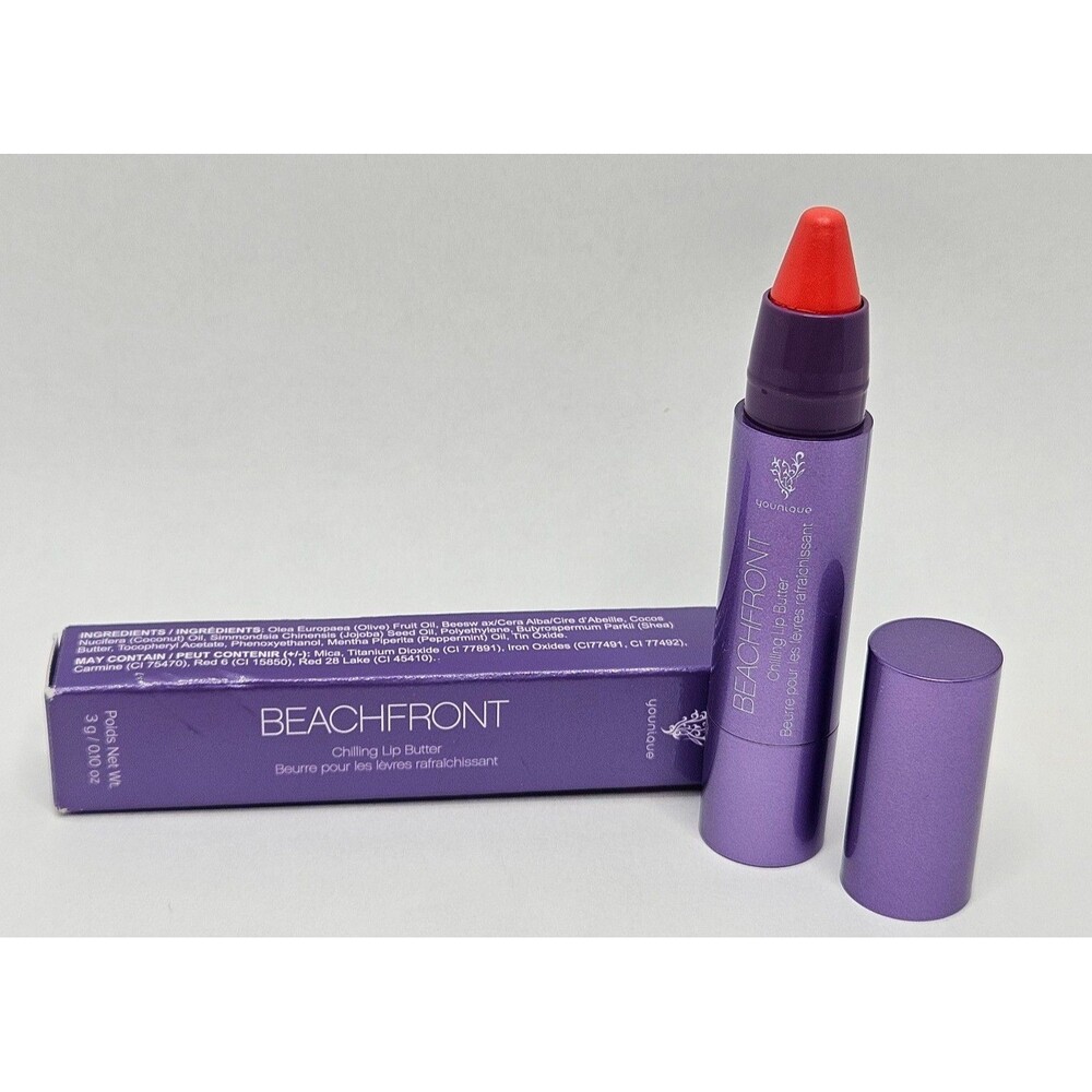 Younique Beachfront Chilling Lip Butter in Shade Coral Coast NEW in box